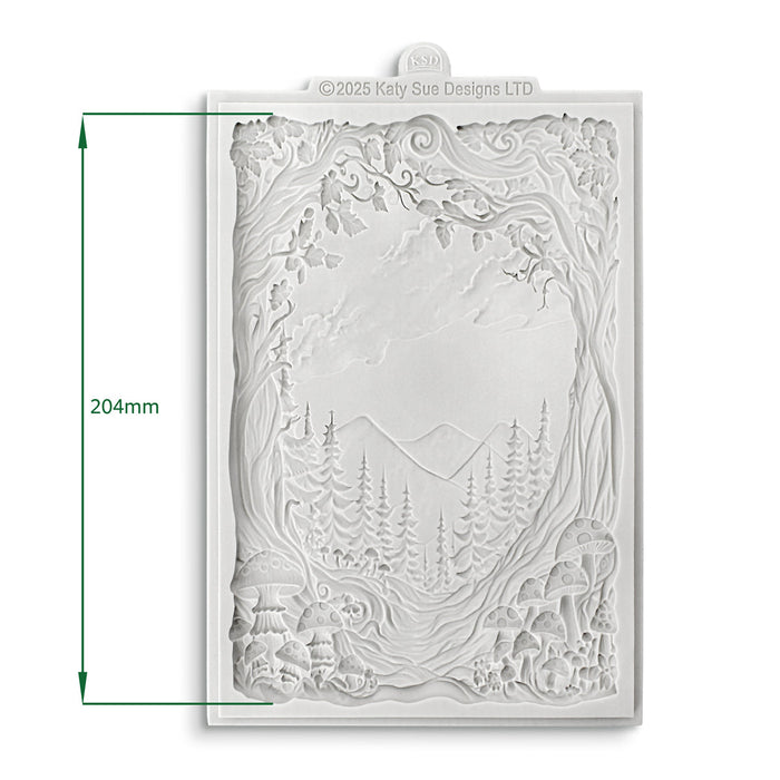 Cosmic Shimmer Enchanted Forest Scene Silicone Mould