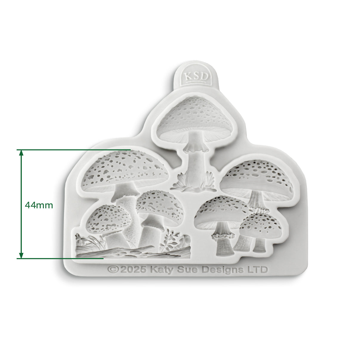 Cosmic Shimmer Toadstool Trio Silicone Mould