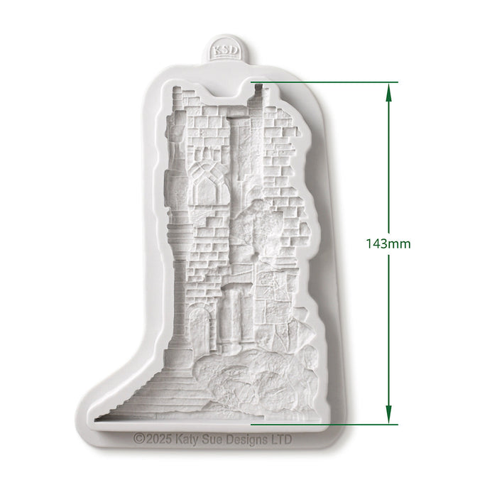 Cosmic Shimmer Castle Ruins Silicone Mould