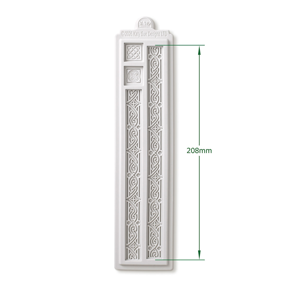 Cosmic Shimmer Eastern Knot Border Silicone Mould