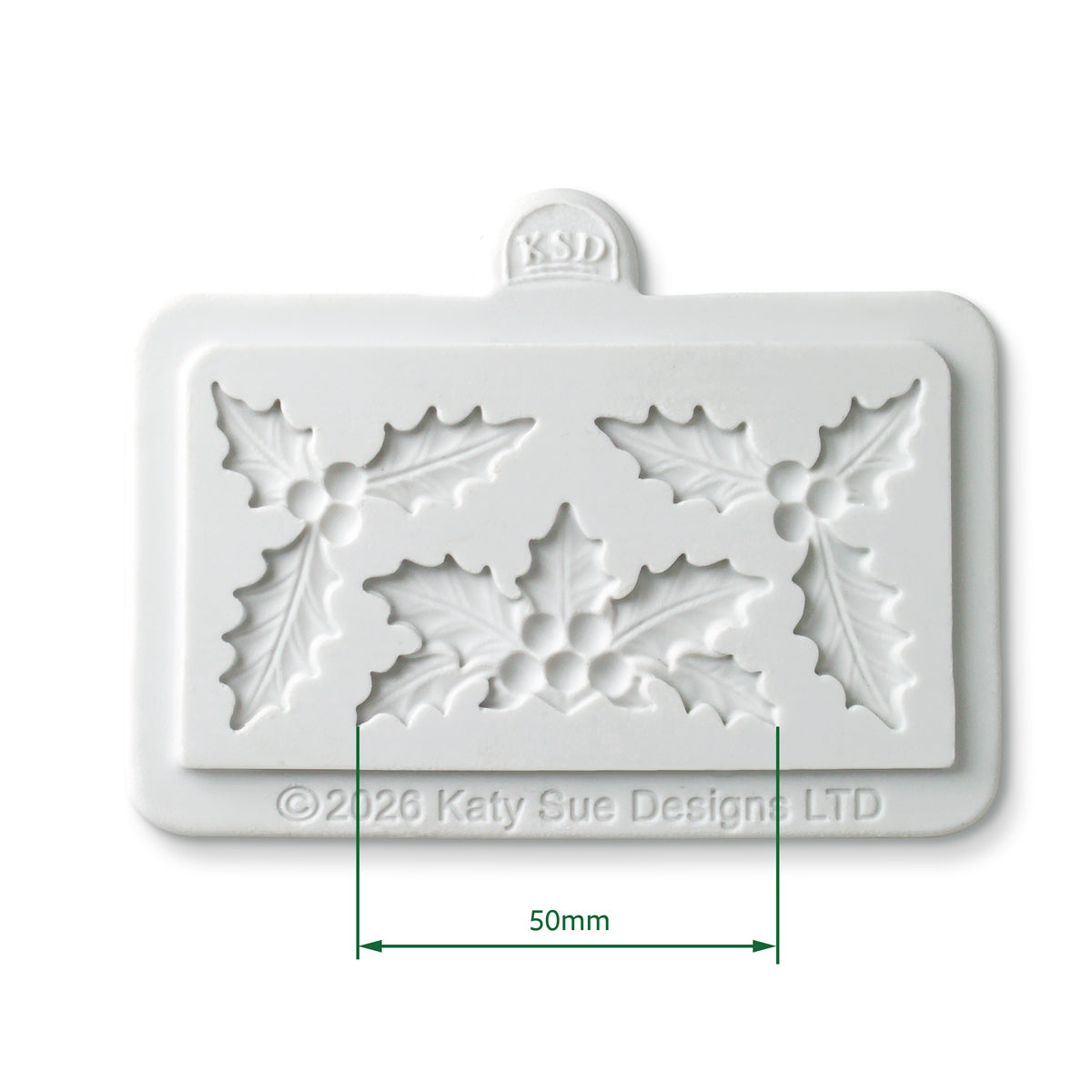 Cosmic Shimmer Holly Corners Silicone Mould