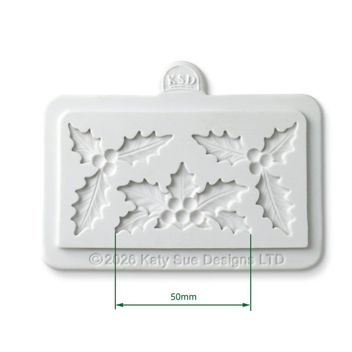 Cosmic Shimmer Holly Corners Silicone Mould