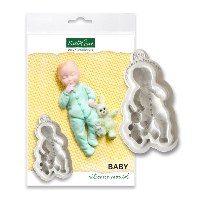Baby Boy Silicone Mould Katy Sue Designs