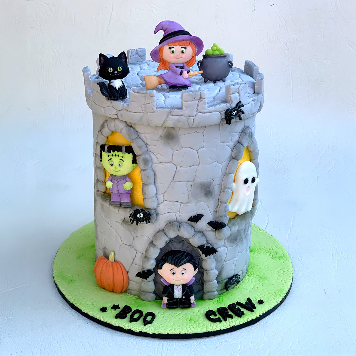 Halloween Witch, Cat & Cauldron Silicone Mould