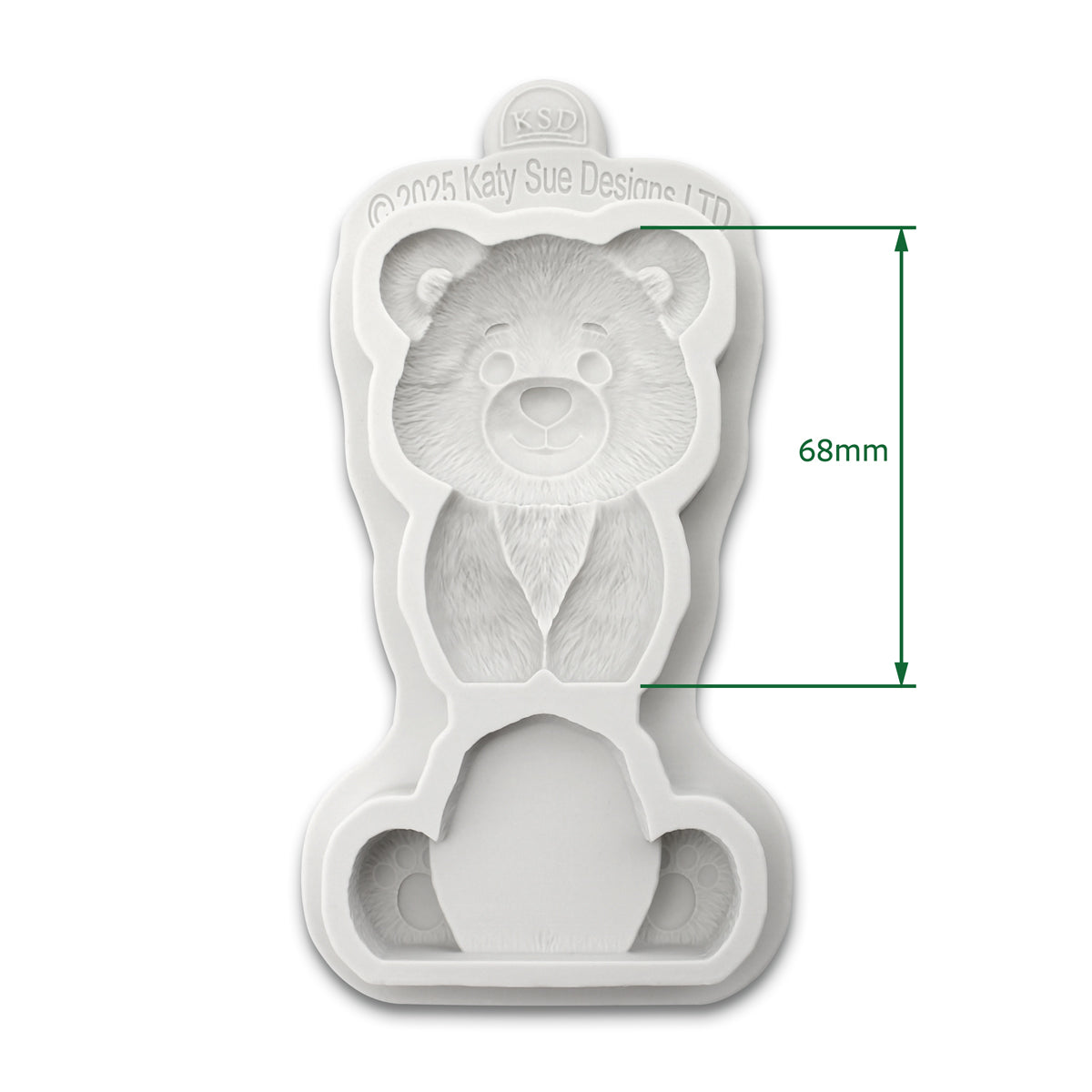 Easy Stand Bear Silicone Mould