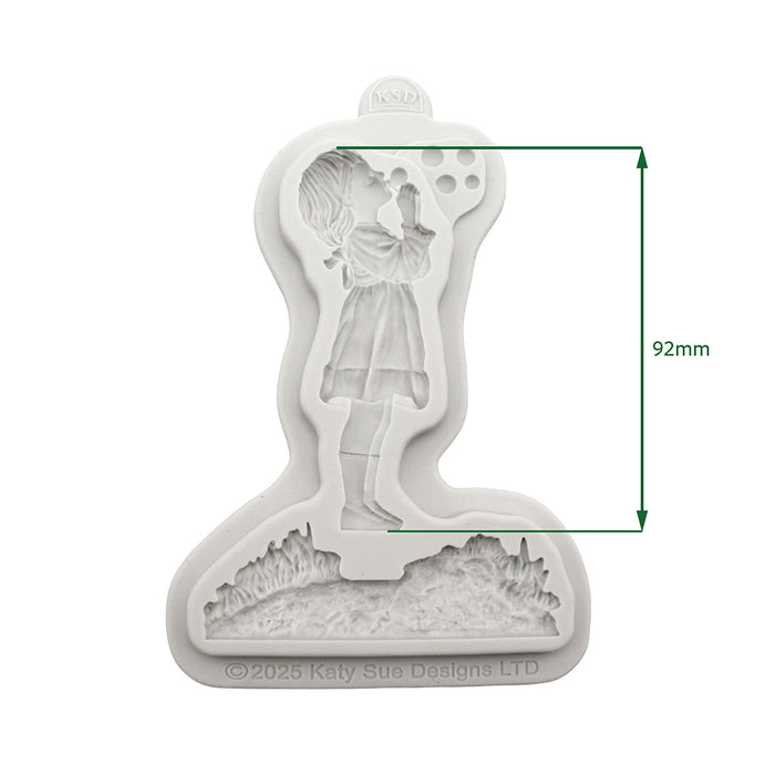 Cosmic Shimmer Blowing Bubbles Silicone Mould by Andy Skinner