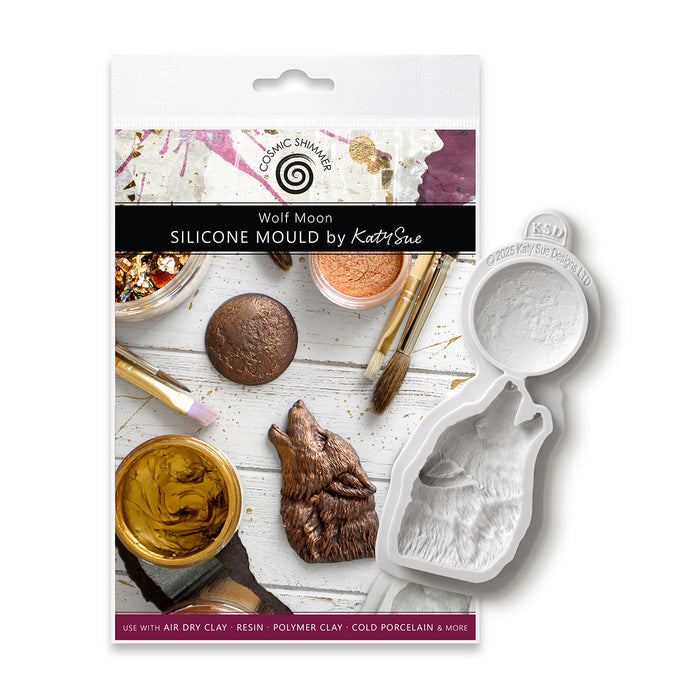 Cosmic Shimmer Wolf Moon Silicone Mould