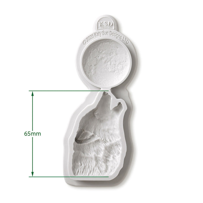 Cosmic Shimmer Wolf Moon Silicone Mould