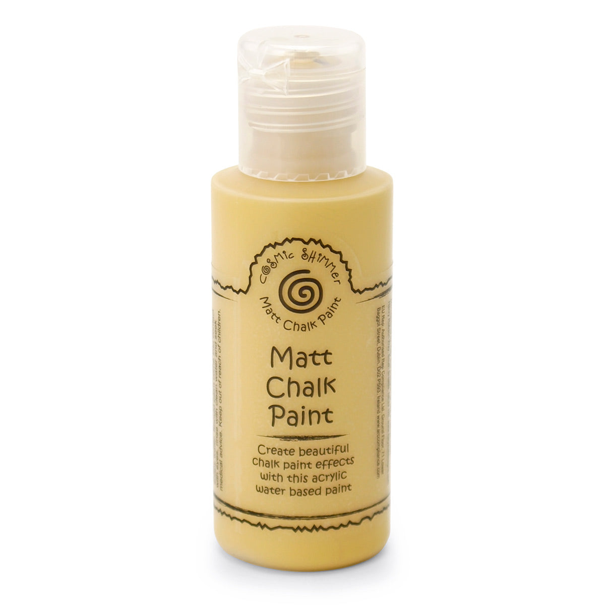 Cosmic Shimmer Matt Chalk Paint Mustard Seed 50ml