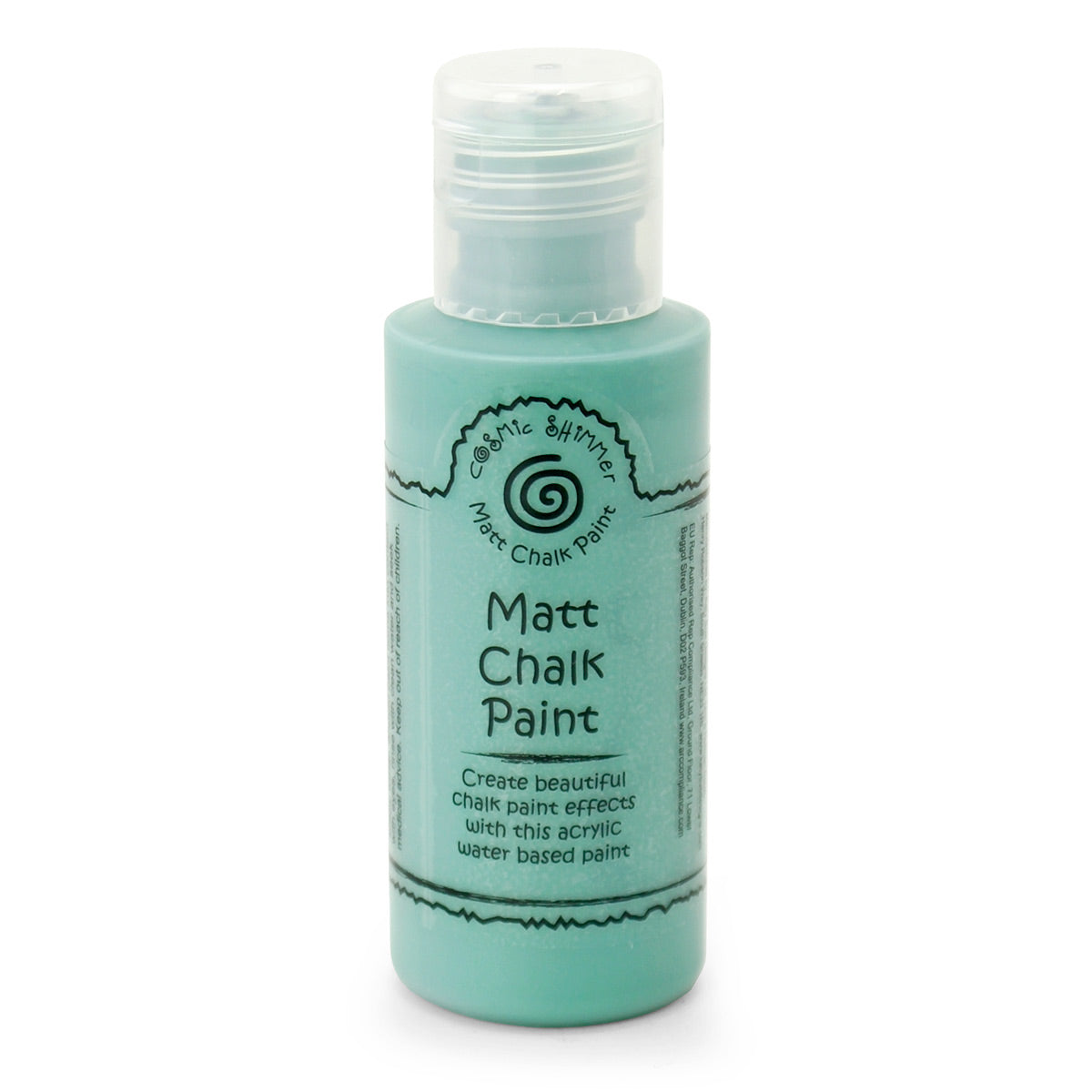 Cosmic Shimmer Matt Chalk Paint Ocean Breeze 50ml