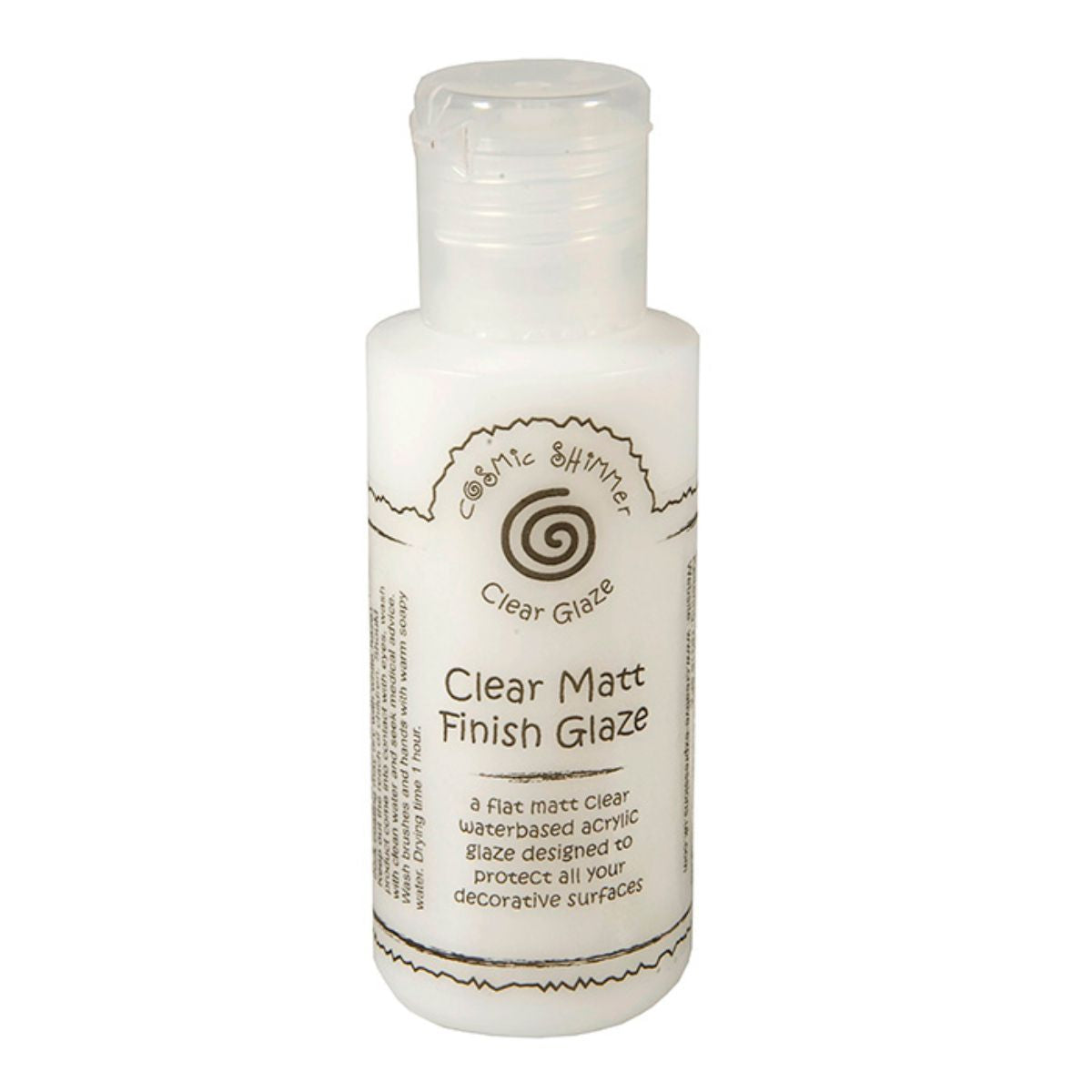 Cosmic Shimmer Clear Matt Finish Glaze 50ml