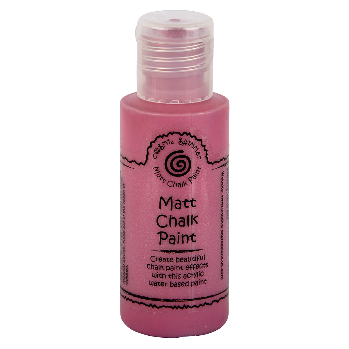 Cosmic Shimmer Matt Chalk Paint Spiced Raspberry 50ml