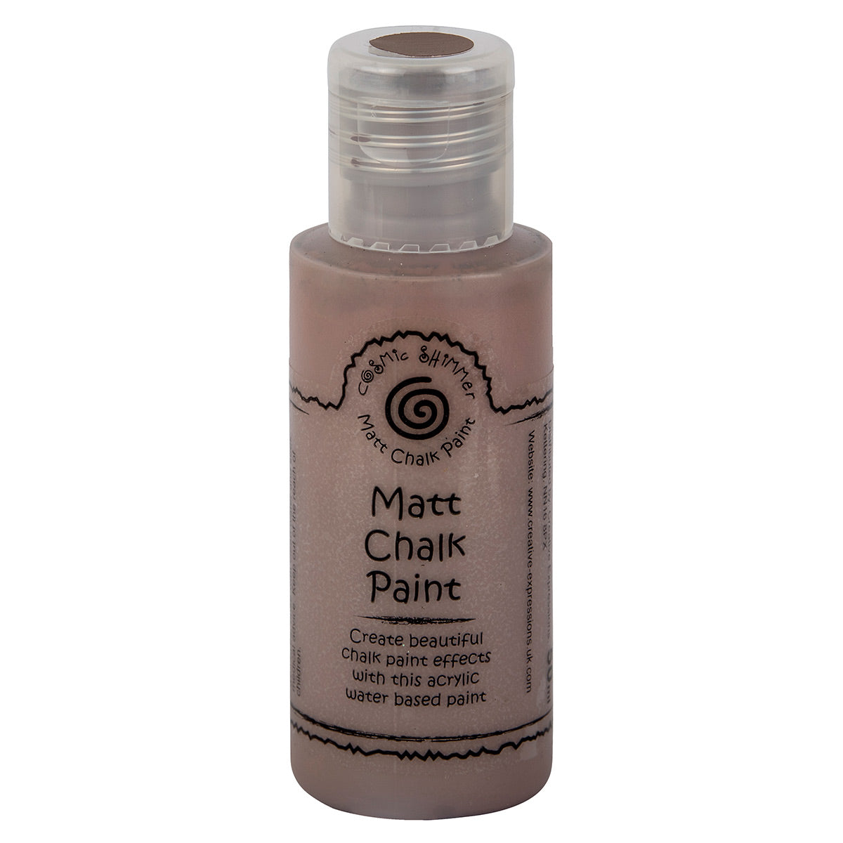 Cosmic Shimmer Matt Chalk Paint Umber 50ml