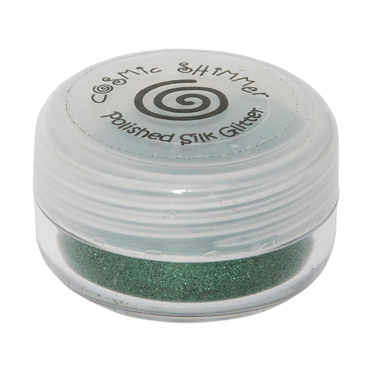 Cosmic Shimmer Polished Silk Glitter Hunter Green 10ml | Katy Sue Designs