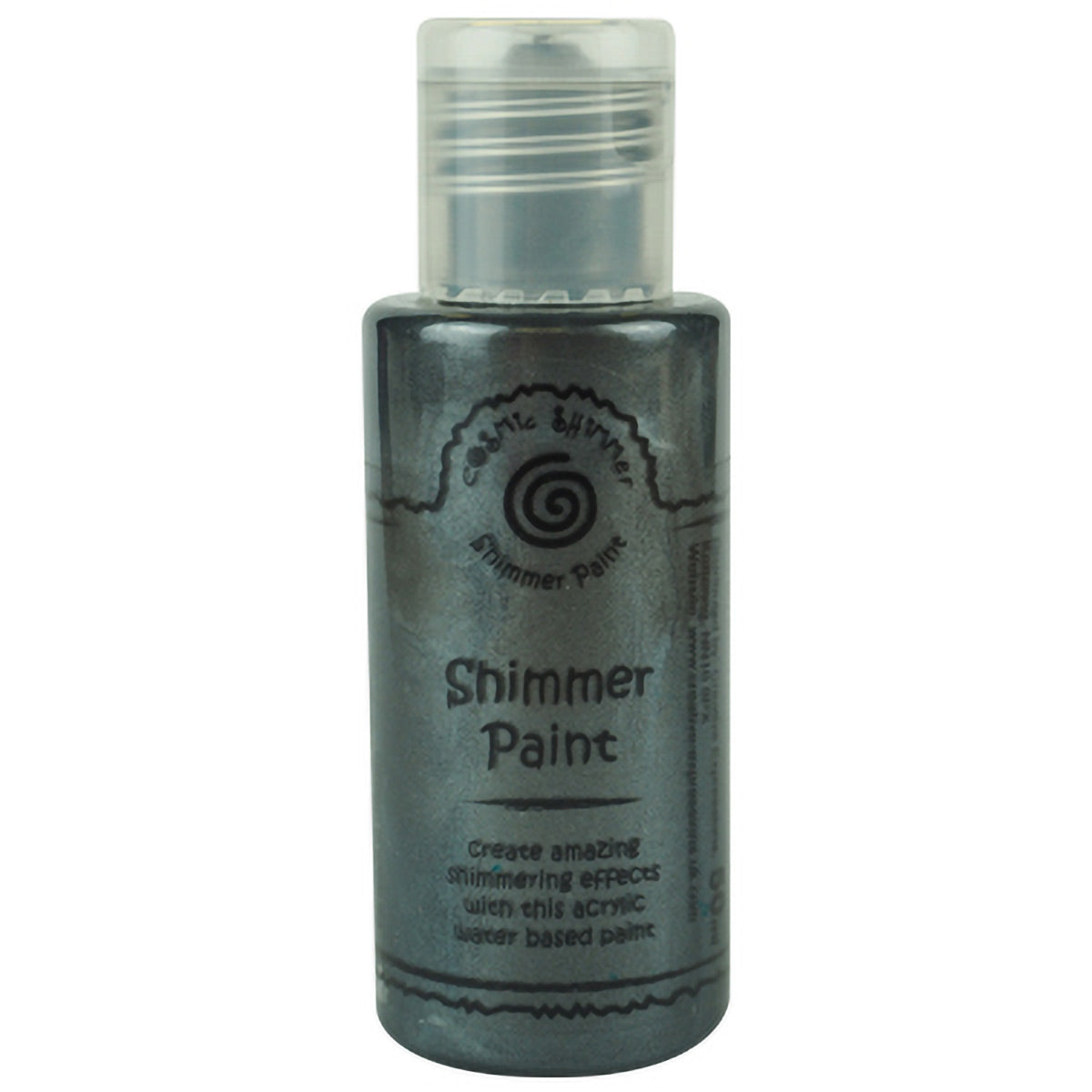 Cosmic Shimmer Shimmer Paint Graphite 50ml