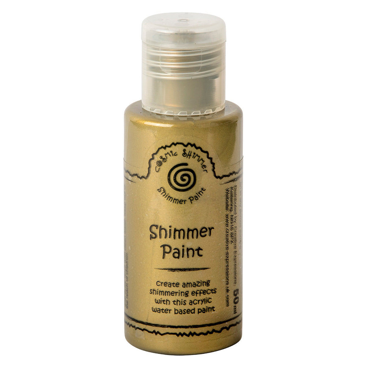 Cosmic Shimmer Shimmer Paint Antique Gold 50ml