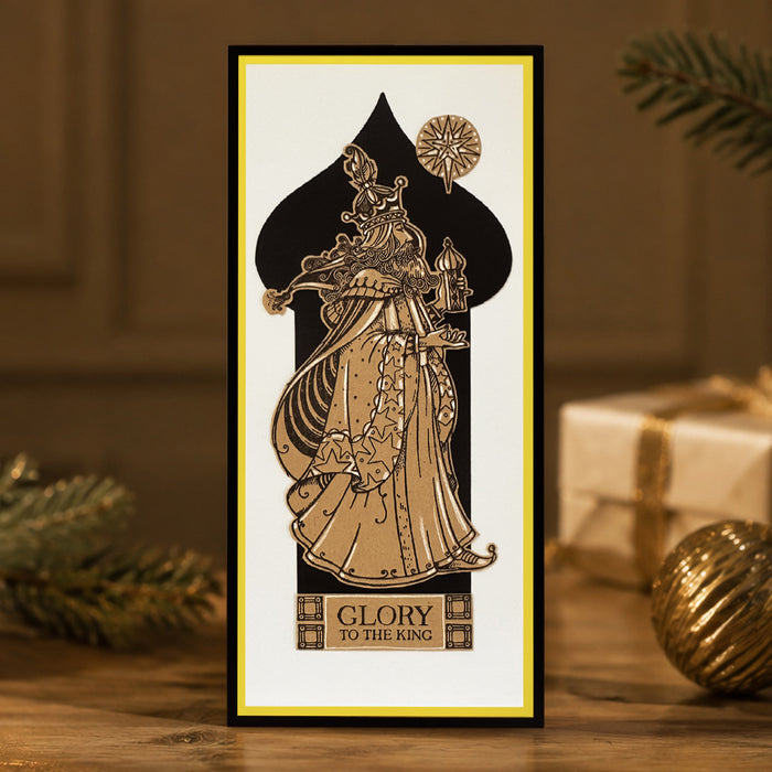 Pink Ink Designs - Aurelius - Christmas King, DL Stamp Set