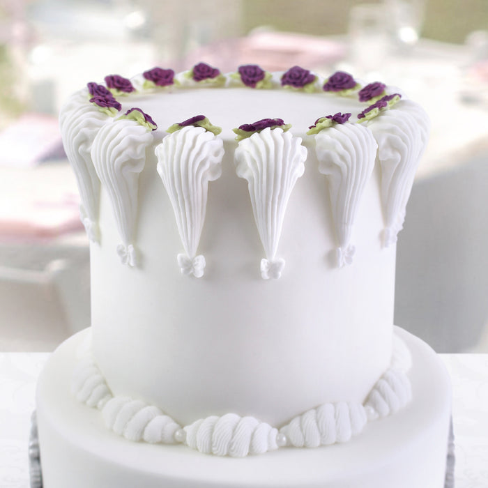VAK Bloemenpatroon Fondant Siliconen Kant Mold Sugar Baking Mat Bakeware Mold Chocolade Zeep Bruiloft Taart Versieren Tool Kant Border Mold - 39x11.5CM VAK Bloemenpatroon Fondant Siliconen Kant Mold Sugar Baking Mat Bakeware Mold Chocolade Zeep Bruiloft Taart Versieren Tool Kant Border Mold - 39x11.5CM