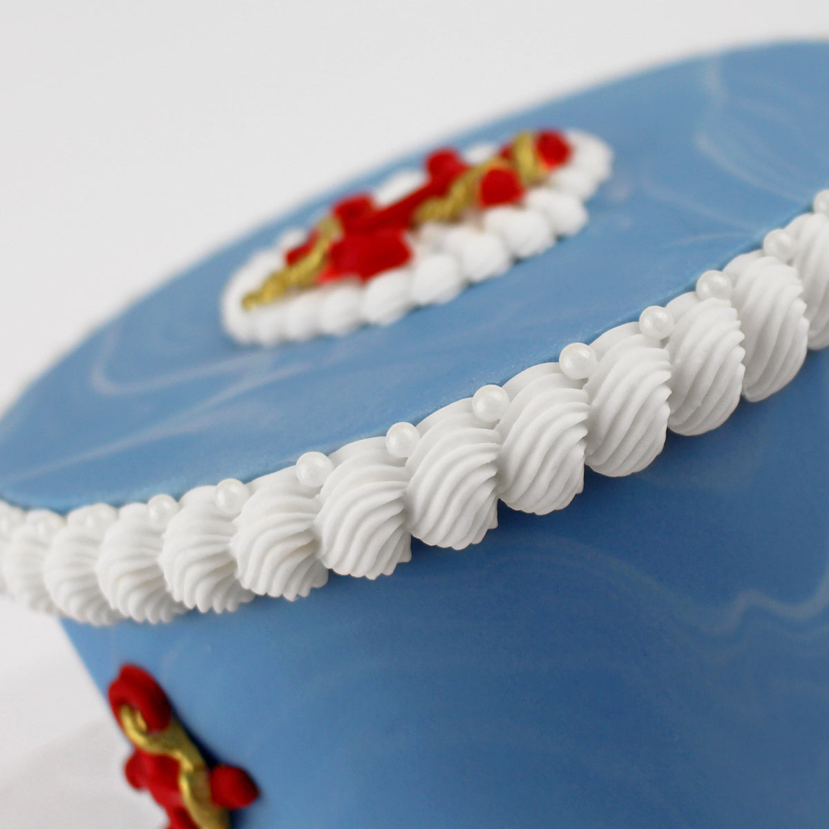 Serrated Rope Borders Silicone Mould