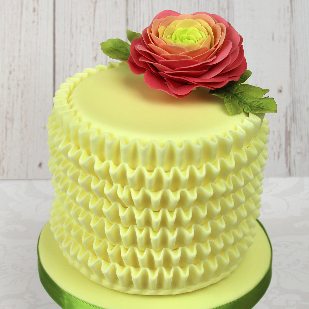 Medium Ruffle Silicone Mould