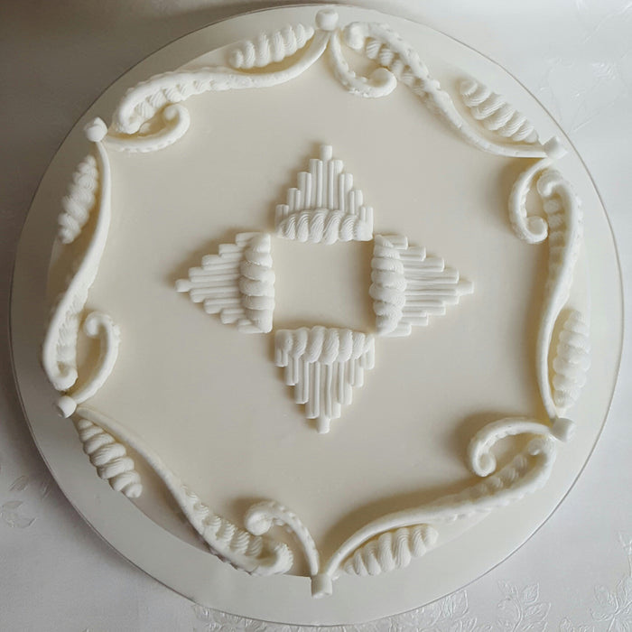 Serrated 'V's Silicone Mould