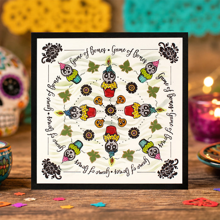 Pink Ink Designs - Game of Bones, DL Stamp Set