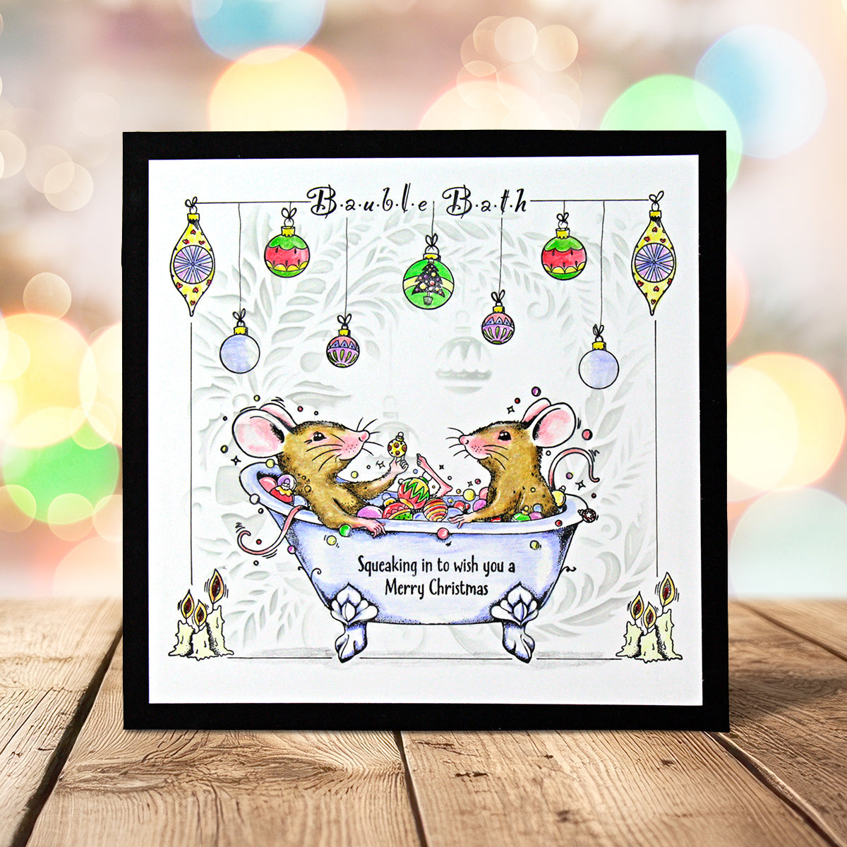 Pink Ink Designs - Bauble Bath, DL Stamp Set