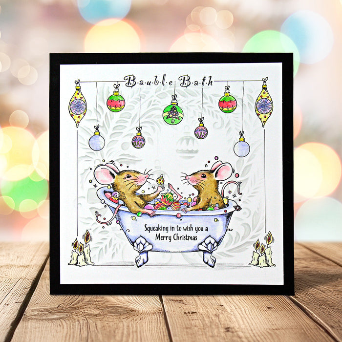Pink Ink Designs - Bauble Bath, DL Stamp Set