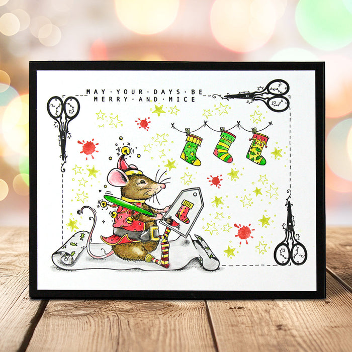 Pink Ink Designs - Sock Paper Scissors, DL Stamp Set