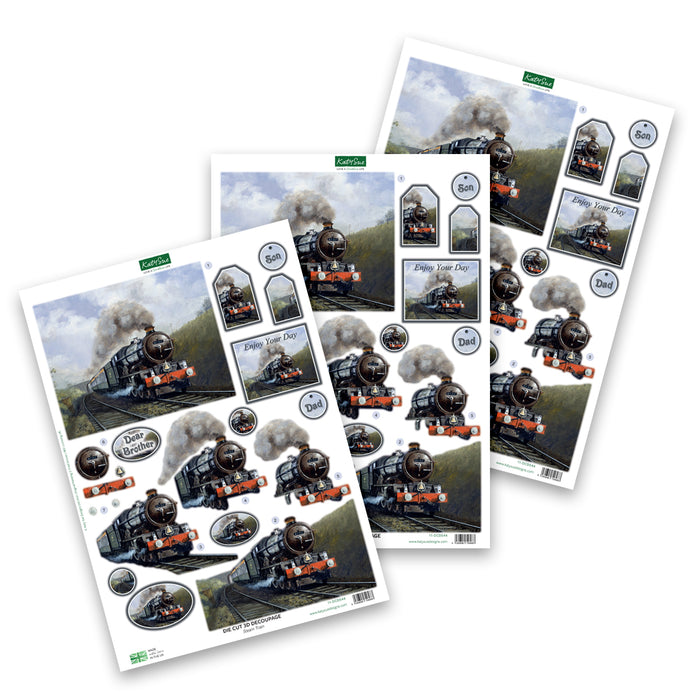 Die Cut Decoupage – For the Guys (pack of 24)