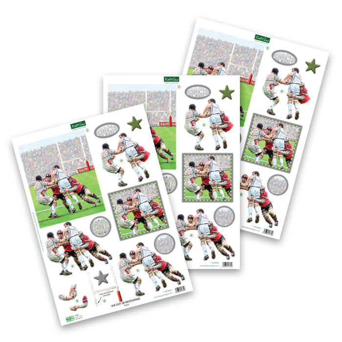 Die Cut Decoupage – For the Guys (pack of 24)