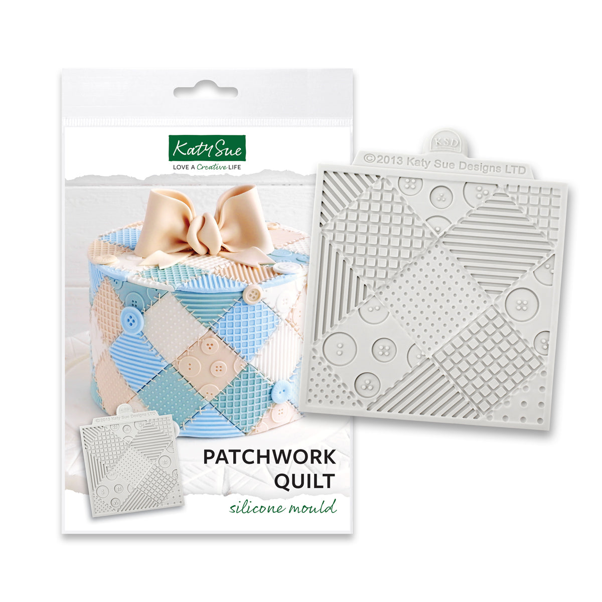 Patchwork Quilt Silicone Mould