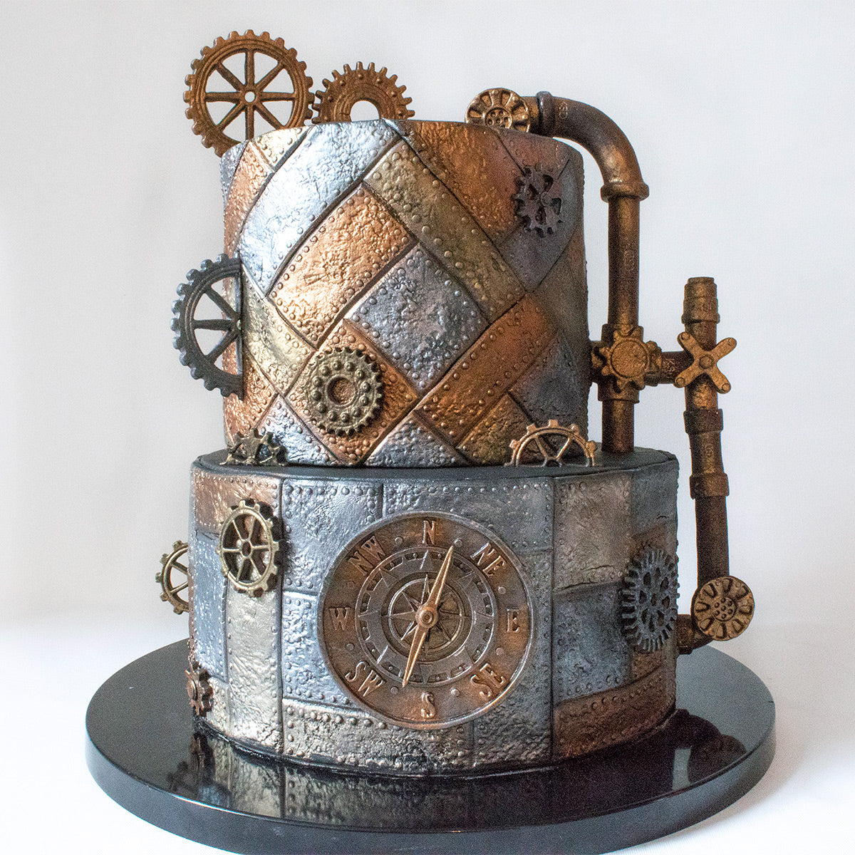 Distressed Cogs Silicone Mould