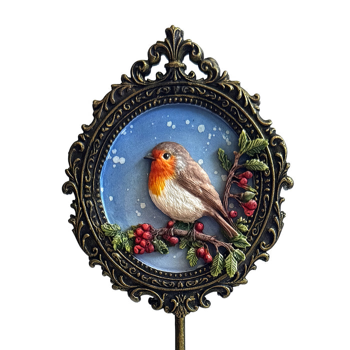 Cosmic Shimmer Winter Robin Silicone Mould