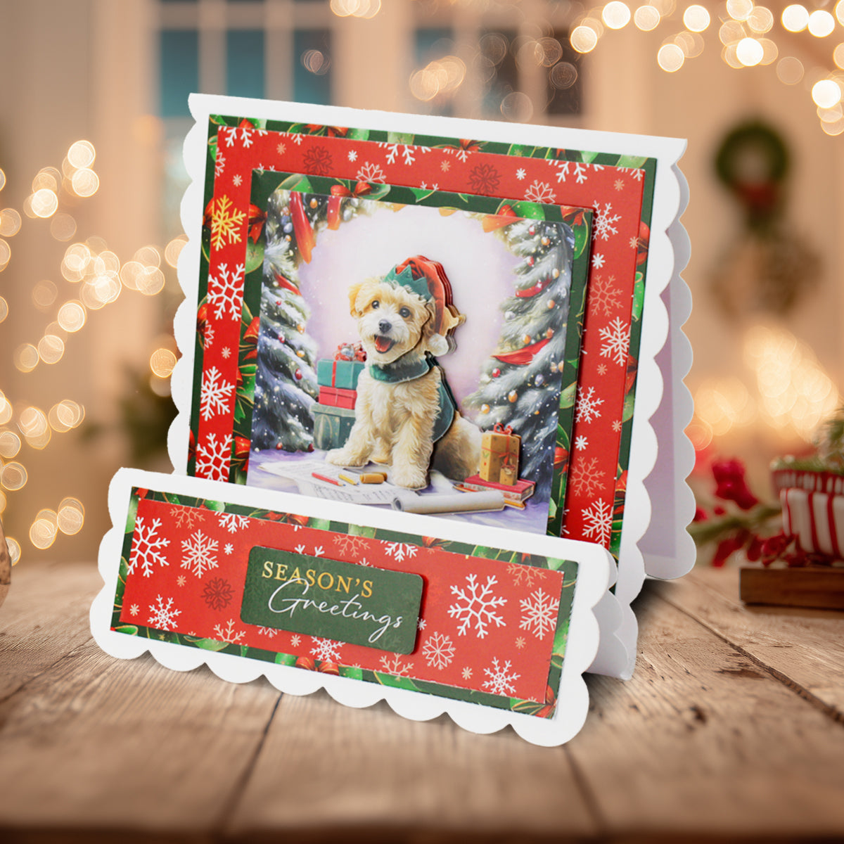 Santa Paws Printed Cardstock, 24 sheets
