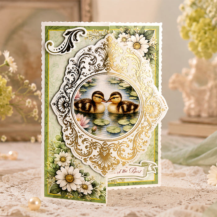 Foiled Celebrations Frames & Flourishes Papercraft Collection