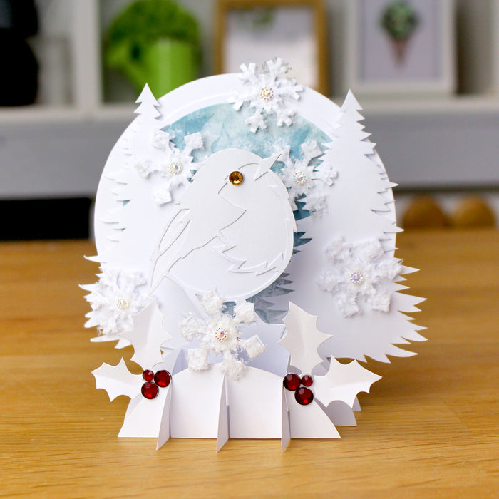 Adventures in Paper Cutting | Christmas 3D Pop Up Cards Set