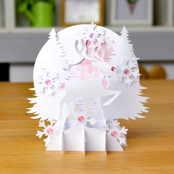 Adventures in Paper Cutting | Christmas 3D Pop Up Cards Set