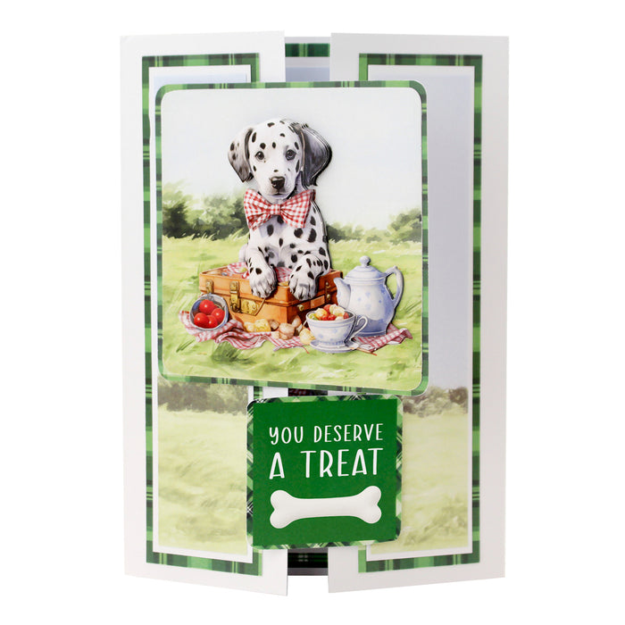 Picnic Pups Die Cut Sentiment Toppers, 2 Sheets