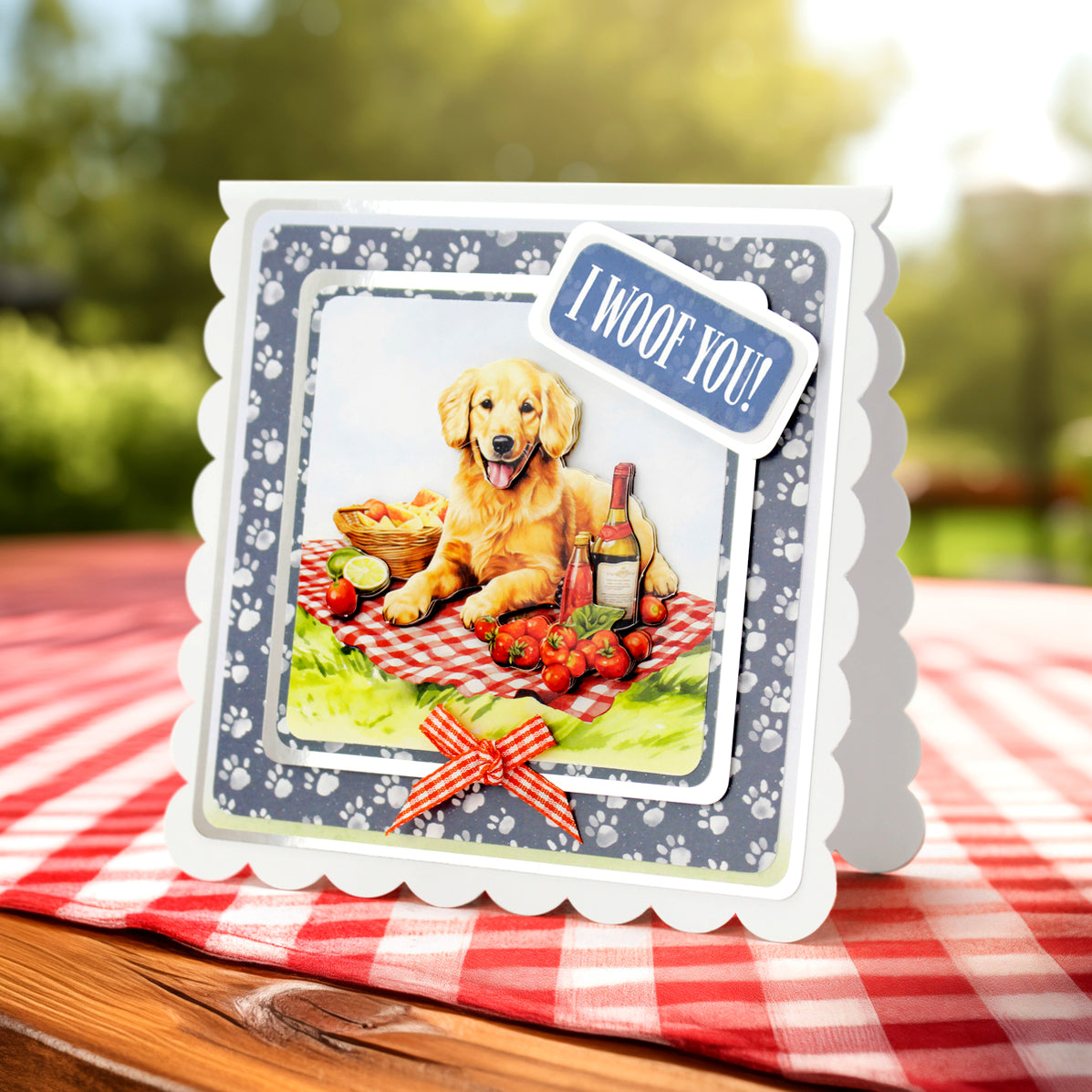 Katy Sue Picnic Pups Stanzformen - 8 Bögen Mit Hunde-Motiven - Für Karten & Basteln