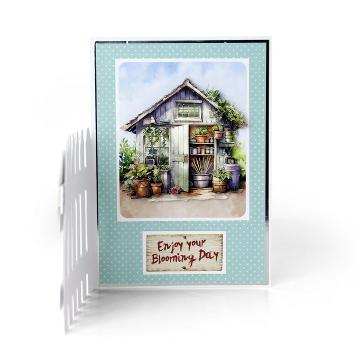 Die Cut Decoupage – The Potting Shed (pack of 3)