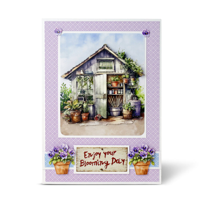 Die Cut Decoupage – The Potting Shed (pack of 3)