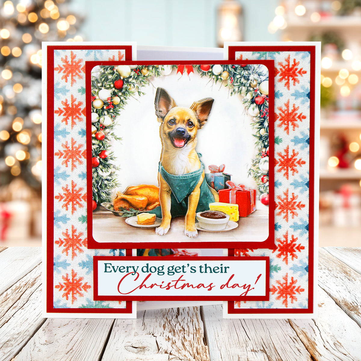 Santa Paws Printed Cardstock, 24 sheets