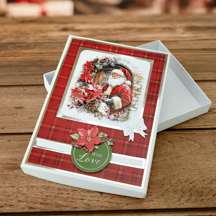 Die Cut Decoupage – Santa's Seasonal Visit (pack of 3)