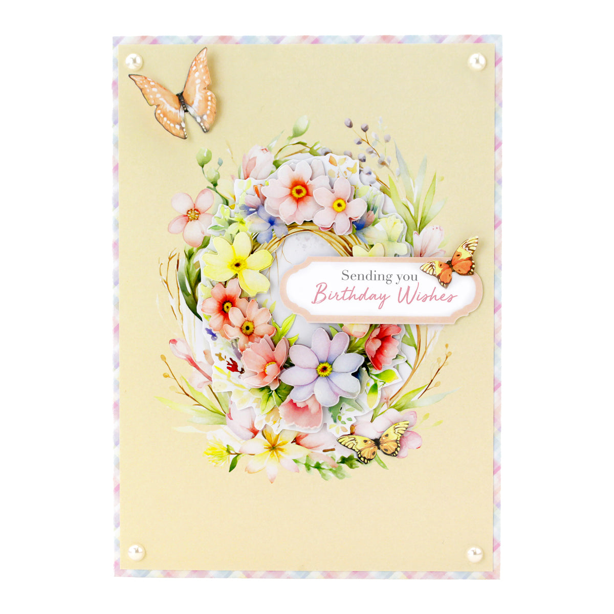 Die Cut Decoupage - Easter Animals & Spring Florals (pack of 12)