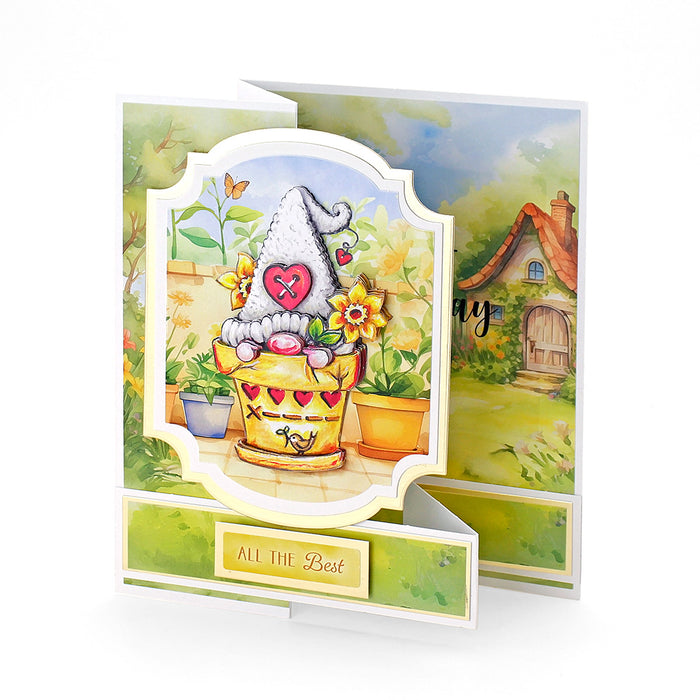 Garden Gnomes Scene Stash, 24 sheets