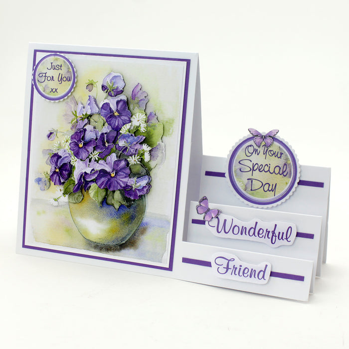 Die Cut Decoupage – Pretty Flowers (Pack of 24)