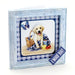 Example of a keepsake frame using Picnic Pups Die Cut Sentiment Toppers