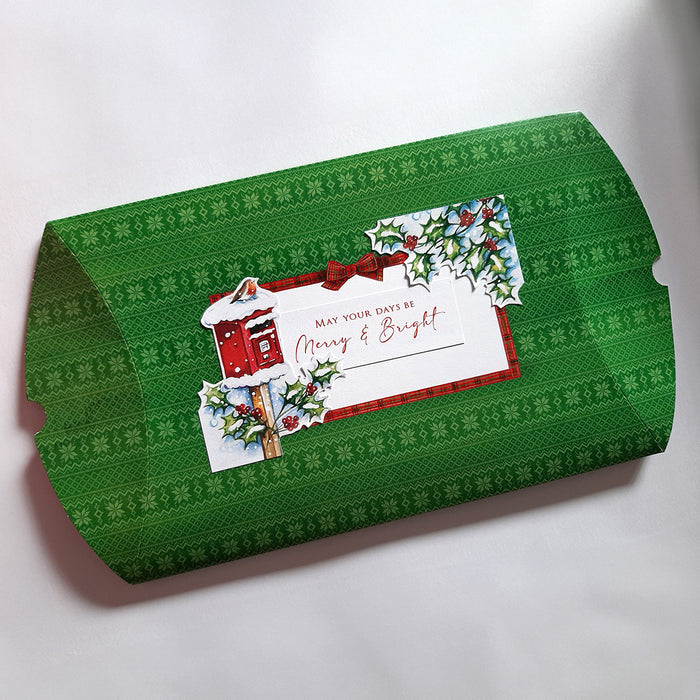 Große Weihnachts-Leckerli-Boxen, 12 Stück