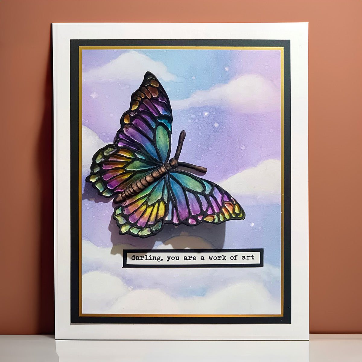 Cosmic Shimmer Majestic Butterfly Silicone Mould